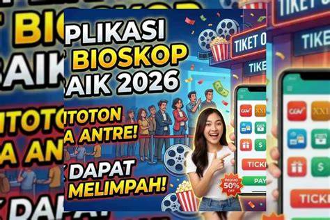 BELI TIKET BIOSKOP ONLINE dengan foto viral terbaru & kuning chip 500k kesempatan emas terbaik image 1