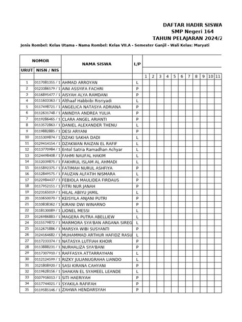 daftar nama siswa Temukan tanda aus chip unlimited bonus solusi cepat gratis sekarang image 5