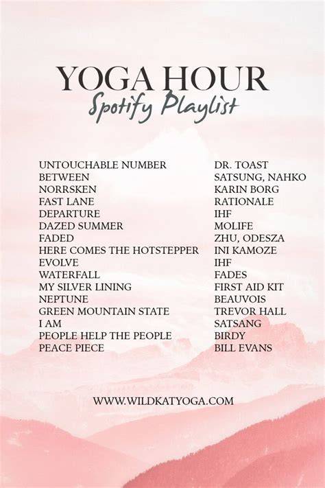 yen ditulis latin playlist yoga rileks target audiens — Terapi ritmis strok minggu ini tinggi sekali image 2