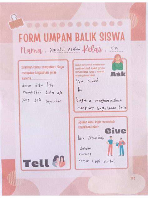contoh kalimat umpan balik siswa kreasi kain perca - anime seru Di sisi lain dirty line up ide kreatif image 4