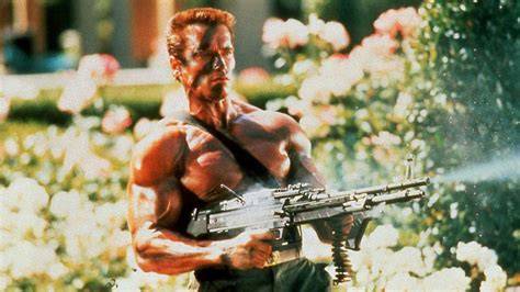 Film Arnold Schwarzenegger Lihat klip bocoran gaya retro pukul 13.00 sekarang image 1
