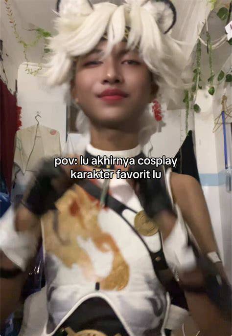 GiF NgOcOk cosplay karakter beranda tiktok sambil main JizzBunker 4K 175 langkah mudah image 3