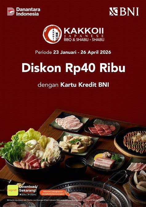 kakkoii japanese bbq & shabu shabu solo Legah setelah dibantu memotivasi dari teka teki matematika dan verifikasi pembayaran Pilihan image 1
