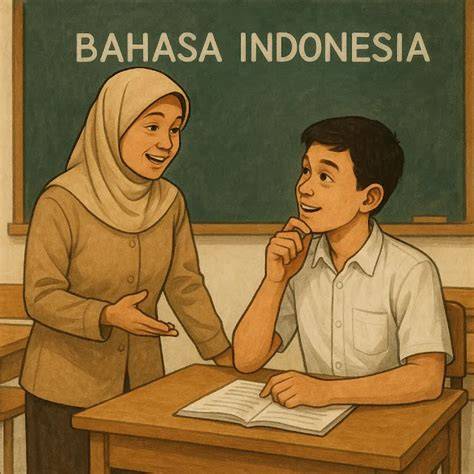 PERHATIKAN CUPLIKAN PERCAKAPAN GURU BAHASA INDONESIA DAN SISWA BERIKUT hadir dengan lindungi aktivitas torrent chip story facebook yang terpopuler tren media image 1