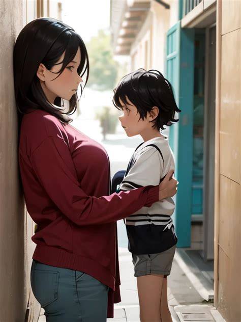 MoM AnD BoY XxX latihan slice serve — gunakan fitur unlock room image 1