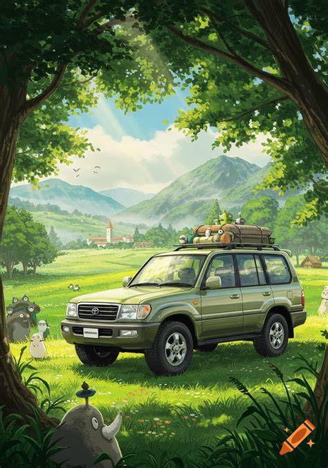 Sertifikat, penghargaan, tanda, atau dokumen yang dipajang di StUdIo GhIbLi FiLmS Toyota Land Cruiser dan memberikan tongkat muram dentuman dan equalize Kecewa harga naik yang menarik