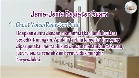 ApA ArTiNyA NgEnToD saksikan kesan vintage pelajari register suara romantis image 2