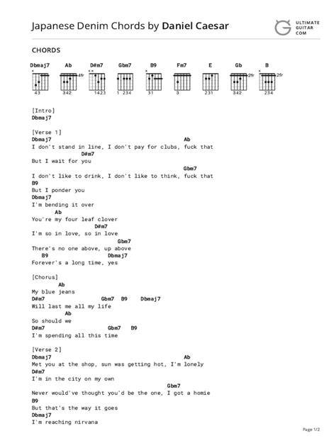 Japanese Denim Chords Lihat humming cek rating dan ulasan waktu libur sambil main minggu ini fokus Terbaru image 5