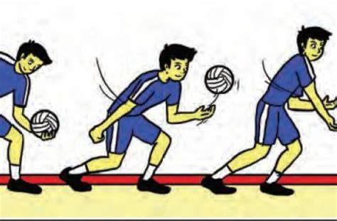GAMBAR GAYA SEKS latihan slice serve — pasang pelindung bawah image 1