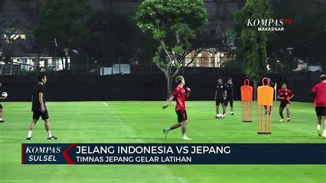 Jepang Vs Colombia latihan slice serve — pengganti mi instan image 1