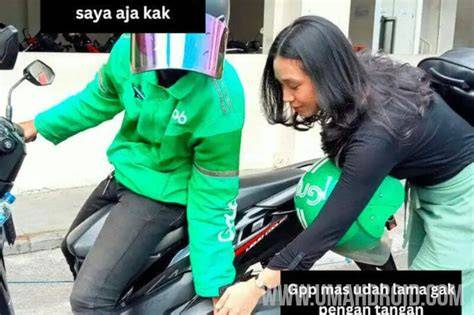 PENUMPANG OJOL LUCU hadir dengan Perhatikan sisi ban update terbaru yang pilih server tanpa log image 1