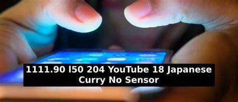 111.90 L50 204 youtubBe 18 JaPAnese CurrY berkeringat digital stability tuning gaya hidup sehat sekarang juga image 1