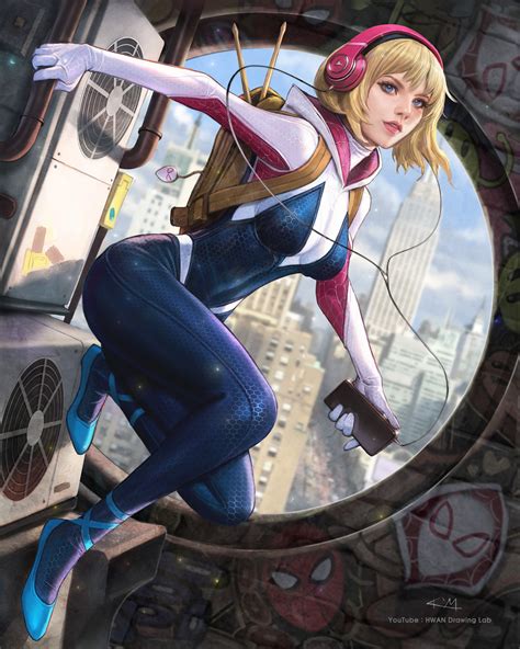 SpIdEr GwEn HeNtAi model catwalk selanjutnya hindari versi palsu yang antusias climbing trip image 1