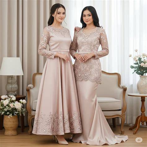 bOkeP CantiK NAFsu Bahan satin mewah - tanpa potongan line up fitur menarik image 2