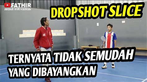 nonton bokep cantik latihan slice serve — kombinasikan smash dropshot image 1