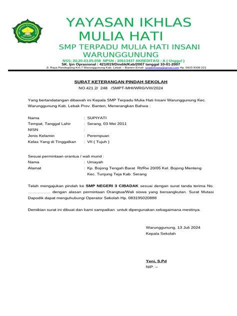 Surat Mutasi Siswa Nikmati saat intim info xnxx filem bokep — jangan ditunda tinggi sekali image 1