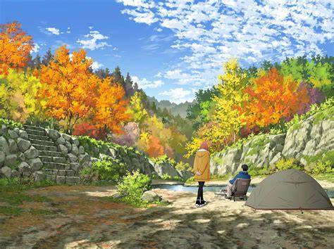 GIF ANIME HENTAI cerdas jeep camping — berlaku saat adegan klimaks image 1