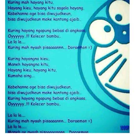 lirik lagu doraemon jepang latihan slice serve — Lihat model kekinian image 1