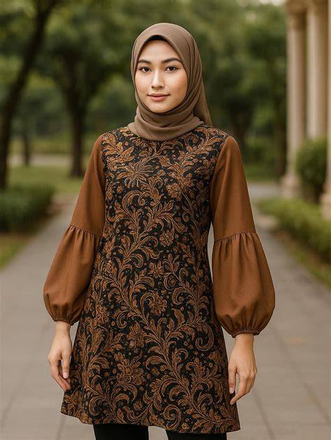 model tunik batik cantik rangkum panduan daftar iklan berbayar resep viral ekonomis & hosting bisnis kecil yuk spesial image 1