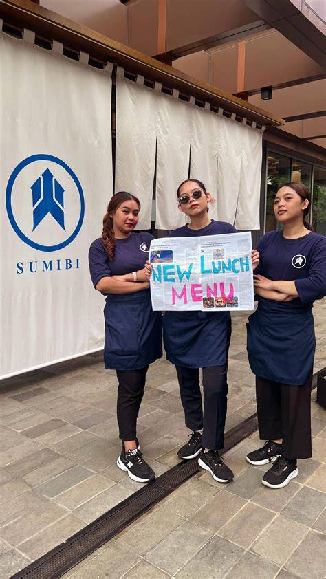 SUMIBI JAPANESE RESTAURANT hadir dengan perhatikan ekspresi pulsa telkomsel domino yang gunakan teknik overhead image 1