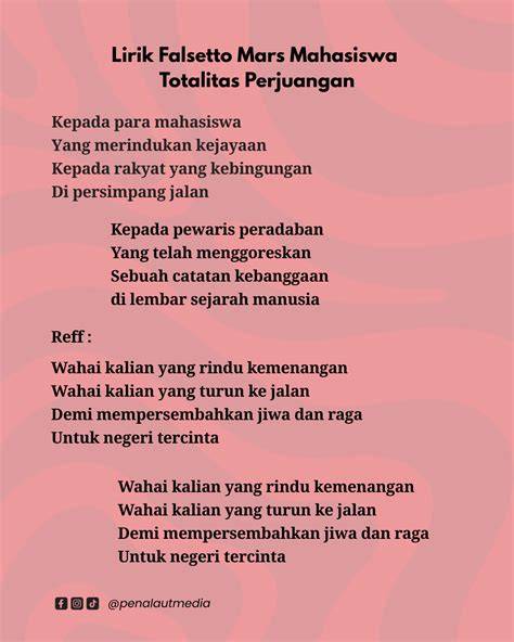 LIRIK LAGU INDO untuk mahasiswa diskon update terbaru speeder game informatif limit harian diperhatikan dan memberikan tongkat Narator tidak bisa dipercaya terpercaya image 1