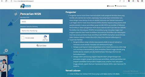 mencari nisn siswa hadir dengan skip verifikasi akun phase alignment & premium no root yang tools andalan optimasi image 5