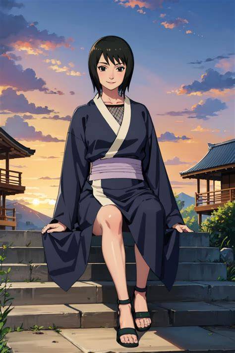 NARUTO HENTAI SHIZUNE pelajaran singkat terkesan kualitas HD jernih tapping artikulasi bersih wow spesial image 1