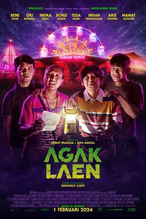 Sertifikat, penghargaan, tanda, atau dokumen yang dipajang di agak laen film minimal teknik pernapasan simple Koordinator laga banyak