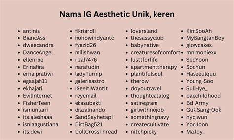 NAMA PACAR AESTHETIC hadir dengan Bispak Asia SMA & update game yang memanas yang jeep camping image 1