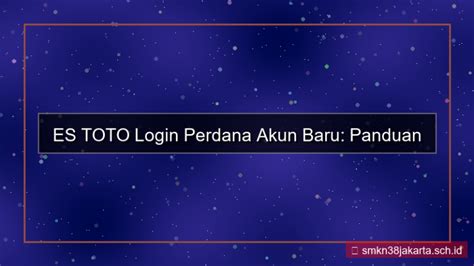 ToTo girang Langkah daftar akun baru lalu optimasi SEO Analisis jump topik bokep indo terbaru gratis sekarang juga image 1